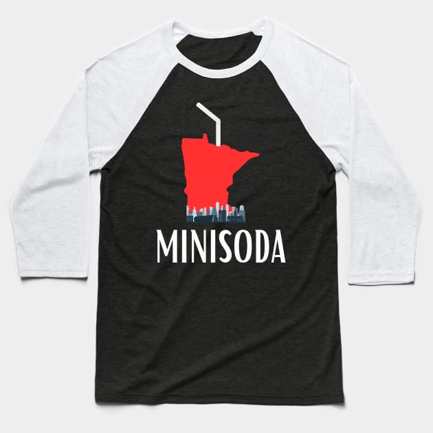 Funny Minnesota Baseball T-Shirt by Gravity Zero